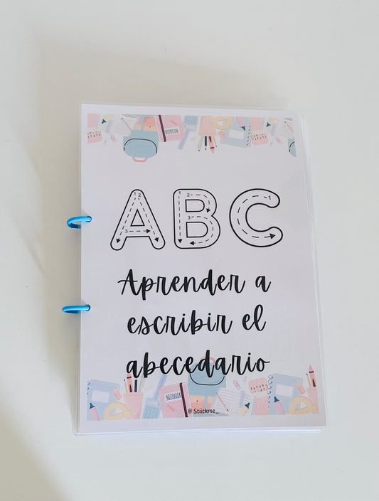 Aprender a escribir el abecedario