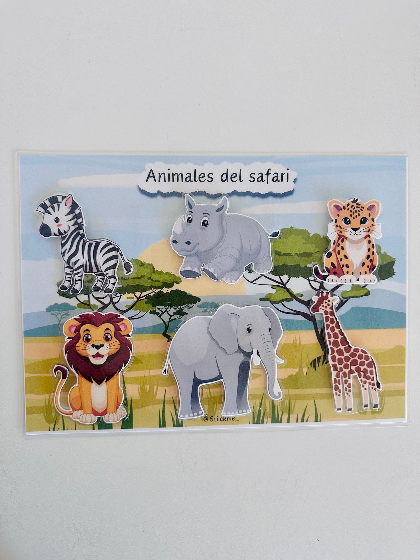 Animales del safari